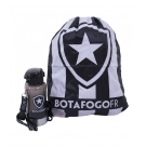 Garrafa 500ml Com Mochila Tipo Saco - Botafogo