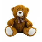 Urso Marrom Sentado LaÃ§o 24cm - PelÃºcia