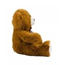 Urso Marrom Sentado LaÃ§o 24cm - PelÃºcia