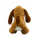 Cachorro Marrom Orelhudo 24cm - PelÃºcia