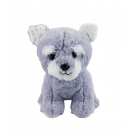 Cachorro Schnauzer Cinza 21cm - PelÃºcia