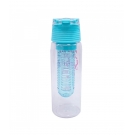 Garrafa Azul Com Infusor 650ml - Projeto Kiwi