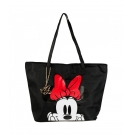 Bolsa Pingente Dourado Minnie 32x16x46cm - Disney