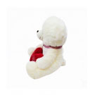 Urso Branco Te amo 45cm Foffy