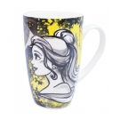 Caneca Porcelana Bela Princesas 400ml - Disney