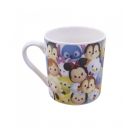 Caneca De Porcelana Mickey & Minnie Tsum Tsum Personagens 250ml - Disney