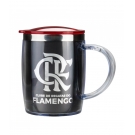 Caneca TÃ©rmica Com Tampa 450ml - Flamengo