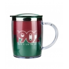 Caneca TÃ©rmica Com Tampa 450ml - Fluminense