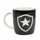 Caneca Porcelana 400ml Chaveiro Urso - Botafogo