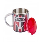 Caneca TÃ©rmica Com Tampa 450ml - SPFC