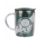 Caneca TÃ©rmica Com Tampa 450ml - Palmeiras