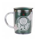 Caneca TÃ©rmica Com Tampa 450ml - Palmeiras