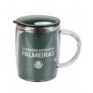 Caneca TÃ©rmica Com Tampa 450ml - Palmeiras