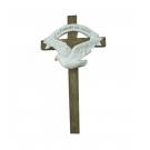 EspÃ­rito Santo Na Cruz 25cm - Enfeite Resina