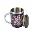 Caneca TÃ©rmica Com Tampa 450ml - Corinthians