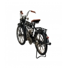 Bicicleta Motorizada Preta 18x32x7.5cm Estilo RetrÃ´ - Vintage