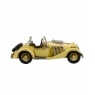 Carro Amarelo ConversÃ­vel 8x29x12,5cm Estilo RetrÃ´ - Vintage