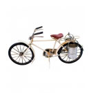 Miniatura Bicicleta Branca Retrô