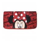 Carteira Rosto Minnie Vermelha - Disney