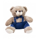 Urso Gravata SuspensÃ³rio 25cm - PelÃºcia