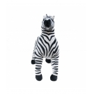 Zebra Realista Em PÃ© 42cm - PelÃºcia