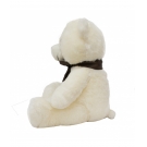 Urso Branco Com LaÃ§o 35cm - PelÃºcia