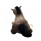 Cavalo Marrom Deitado 85cm - PelÃºcia