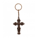 Chaveiro Crucifixo Bronzeado 13cm