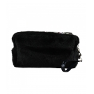 Necessaire Retangular Pelinho Gato Preto 11x7x20cm