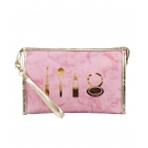 Necessaire Rosa Maquiagem 15x7x23.5cm