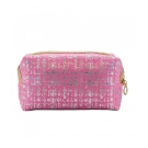 Necessaire Retangular Pink Beijo 11x6x18cm