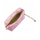 Necessaire Retangular Rosa Maquiagem 11x7x18cm