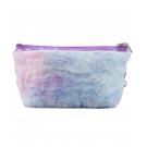 Necessaire Pink Pelinho Azul 13x7x25cm