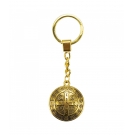 Chaveiro Dourado MedalhÃ£o SÃ£o Bento 3.5cm