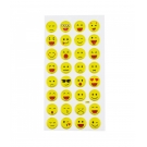 Cartela Adesivos Emojis Modelo C