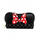Carteira Retangular Orelhas LaÃ§o Minnie 11x20cm - Disney