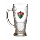 Caneca Vidro Bola Futebol 630ml - Fluminense