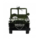 Jeep Militar 21x38x17cm Estilo RetrÃ´ - Vintage