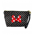 Necessaire Preta Pintas Minnie 14x7x23cm - Disney