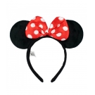 Tiara LaÃ§o Vermelho Orelhas Minnie - Disney