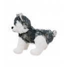 Cachorro Husky De PÃ© 24cm - PelÃºcia