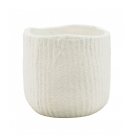 Vaso Cimento Branco 10x10.5x10.5cm