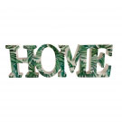 Placa Decorativa Word Nature Home Verde Urban