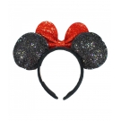 Tiara LaÃ§o Vermelho Orelhas Minnie - Disney