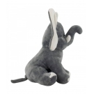 Elefante de pelÃºcia Cinza Orelhas Grandes - 34 cm