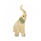 Elefante de Resina com Detalhes de CoraÃ§Ã£o