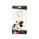 Chaveiro Metal Enfeite Rosto Mickey-Disney