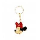 Chaveiro Metal Enfeite Rosto Minnie-Disney