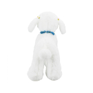 Cachorro de Pelúcia Branco Poodle de Bandana