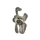 Broche de Metal Rosto Pluto